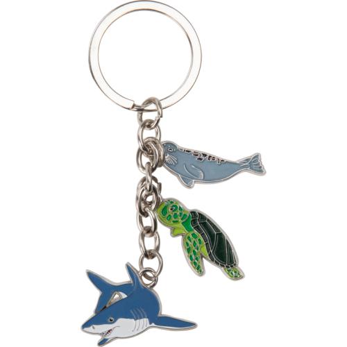 Ocean Metal Keyring Collection