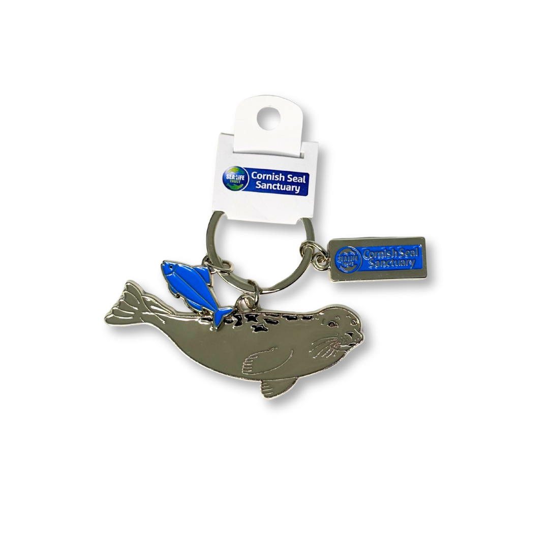 Logo Seal Metal Keyring