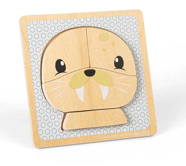 Jigsaw Puzzle Wooden 4pcs