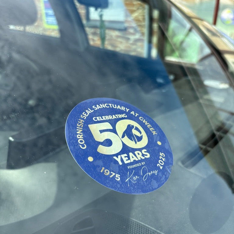 50th Anniversary Sanctuary Car Sticker – Limited Edition