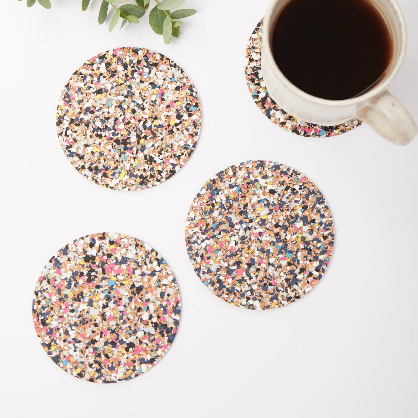 LIGA Beach Clean Coasters Set of 4