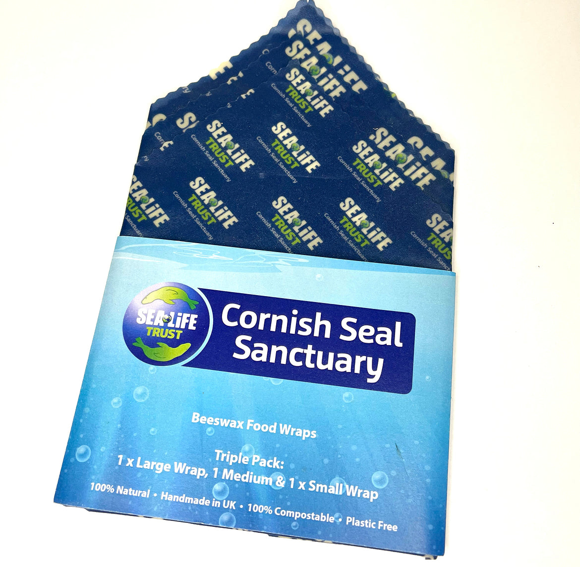 Cornish Seal Sanctuary Beeswax Food Wraps