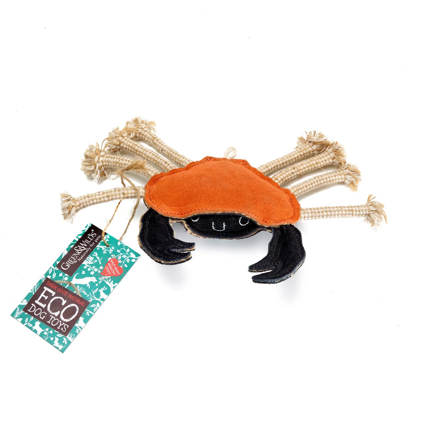 Eco Dog Toy - Carlos the Crab
