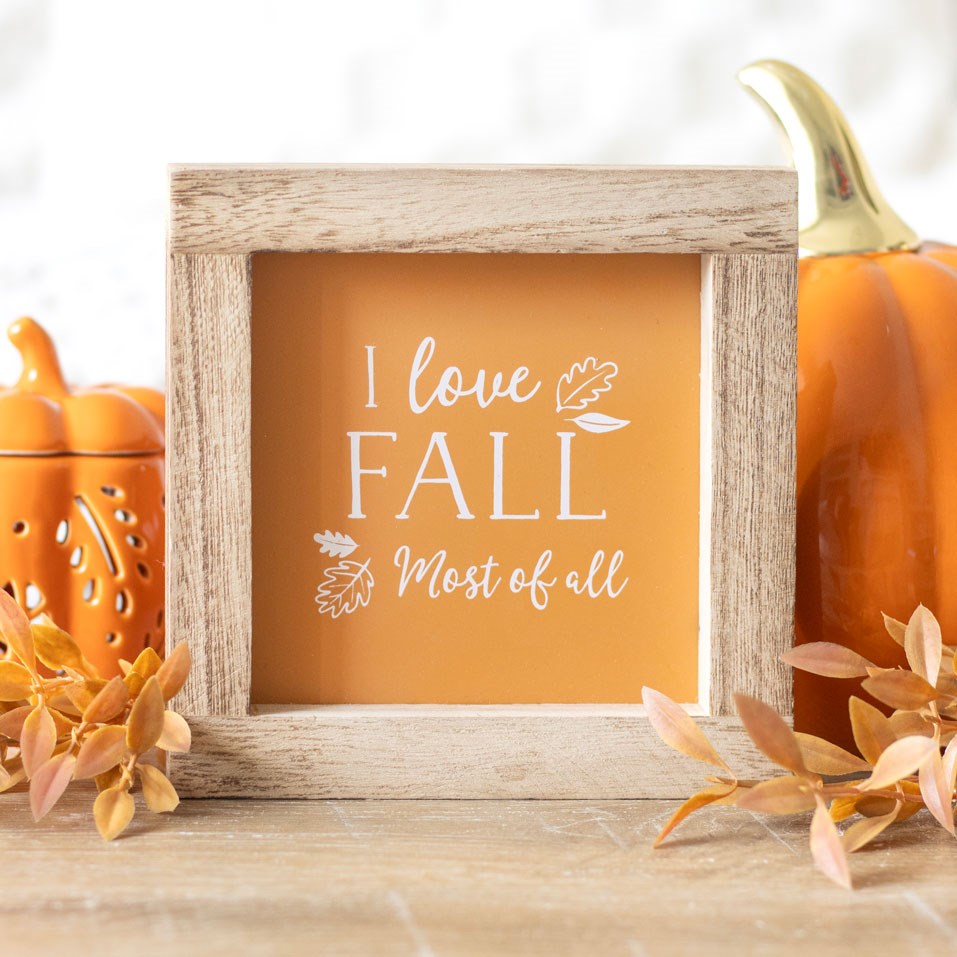 Fall Wooden Frame