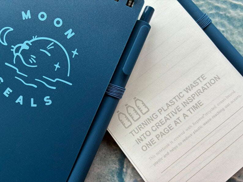 MoonSeals Recycled Notebbok
