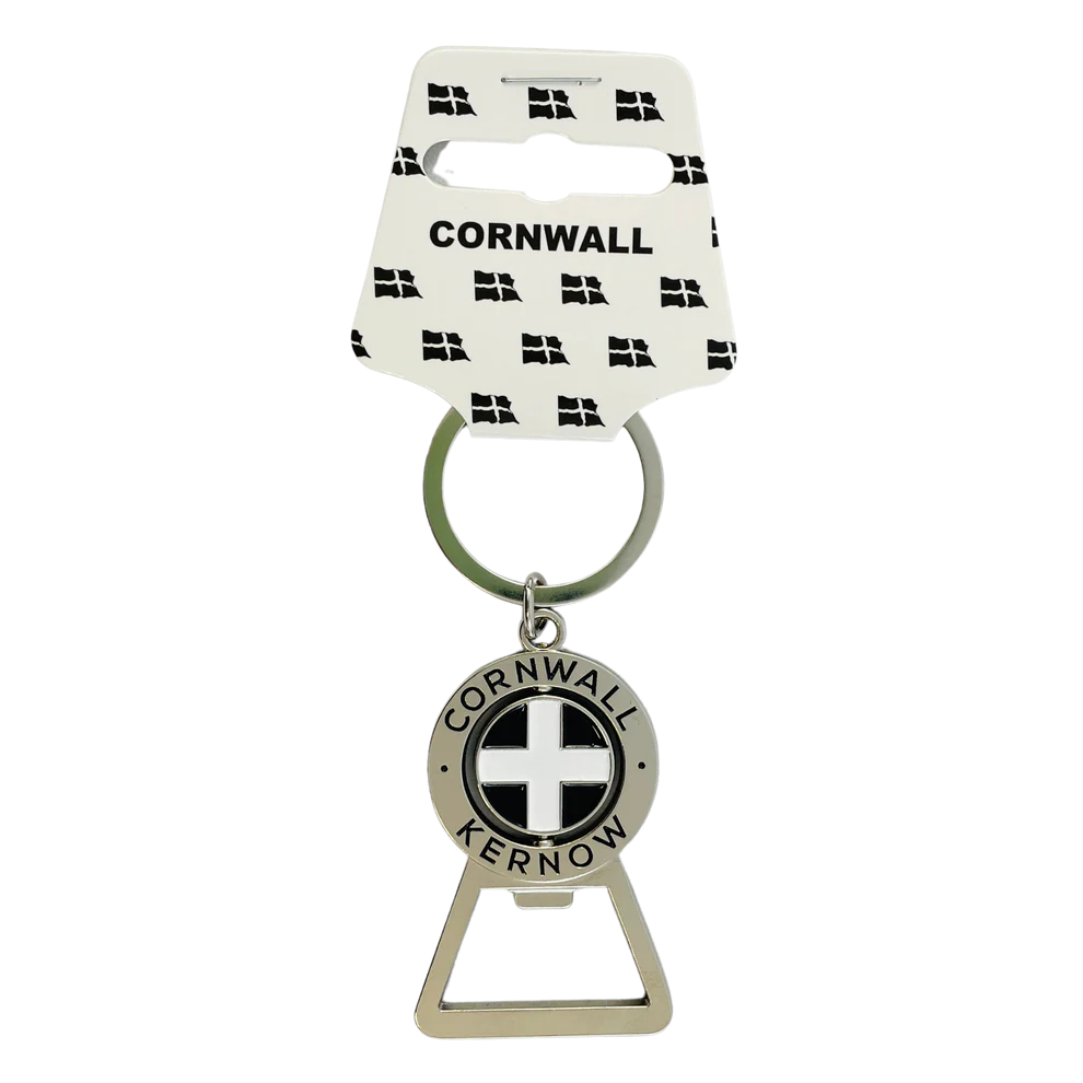 Cornwall Bottle Opener Keyring