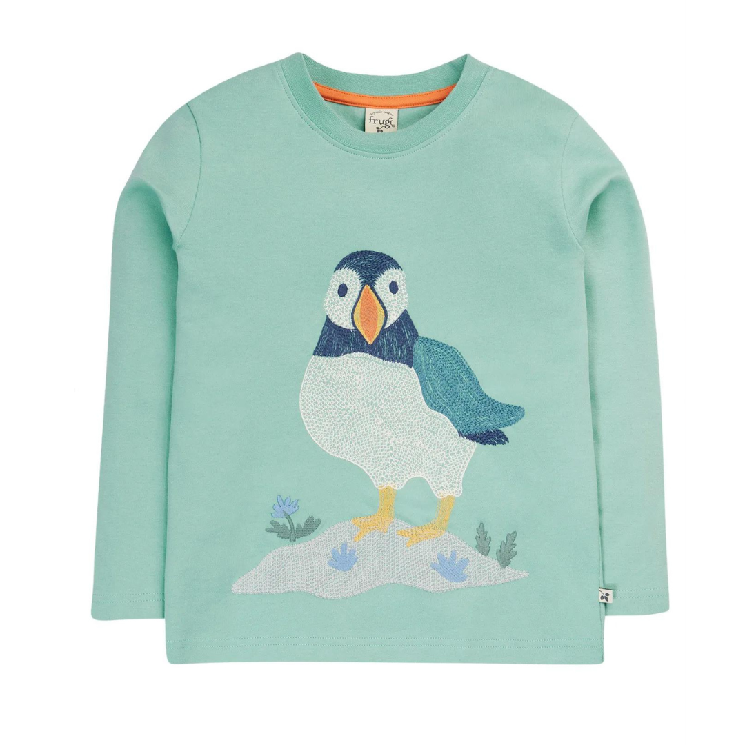 Frugi Long Sleeves Top - Puffin