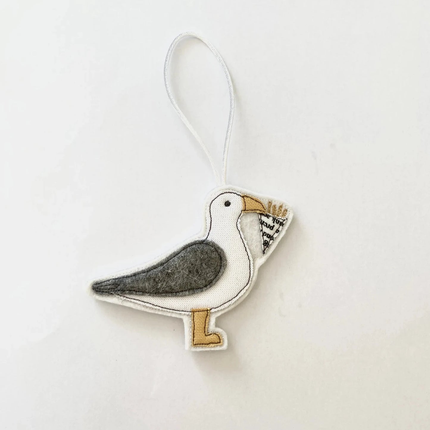 Seagull with Chips Decoration