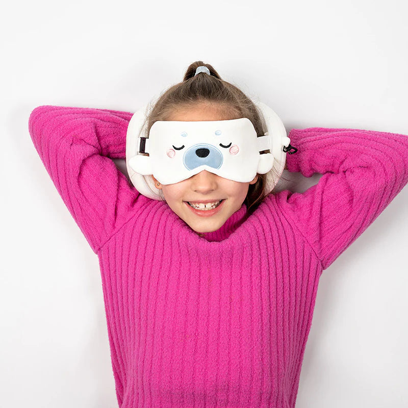 Seal Pillow & Eye Mask Travel Set