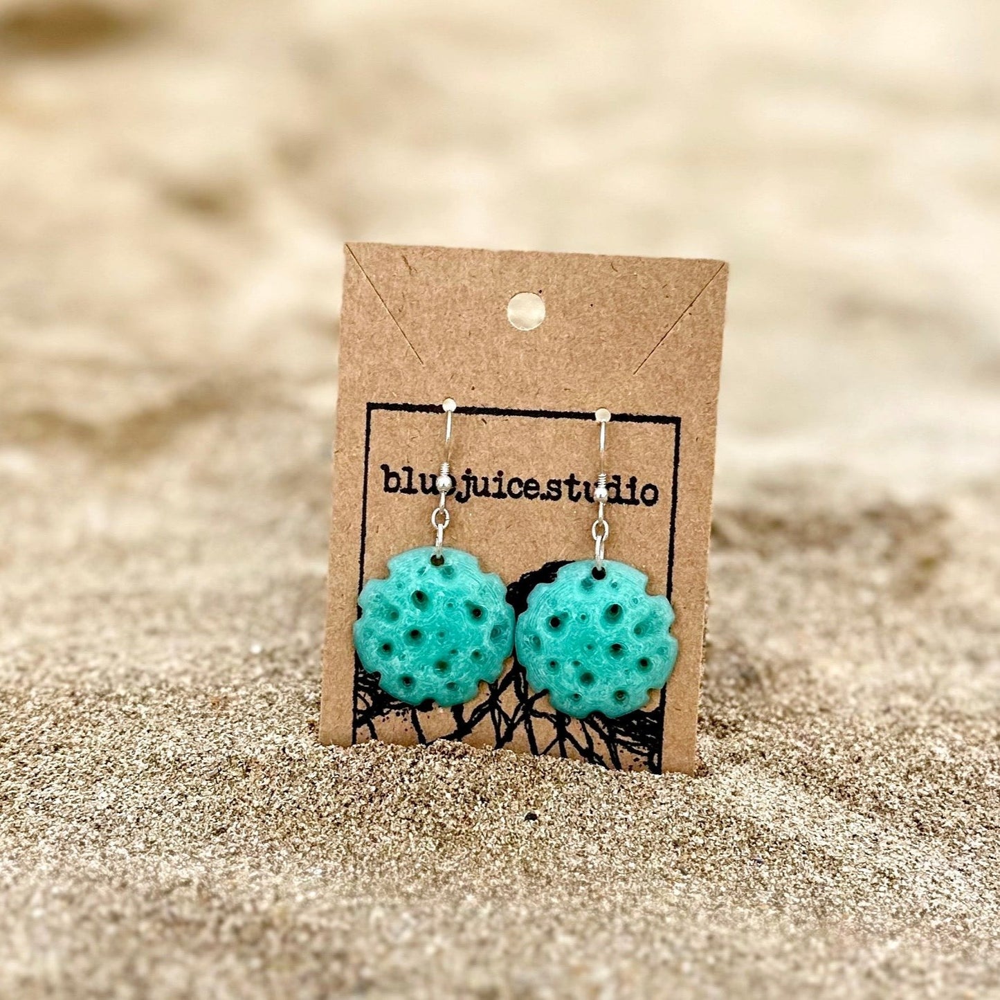 Bluejuice Studio Sea Sponge Earrings