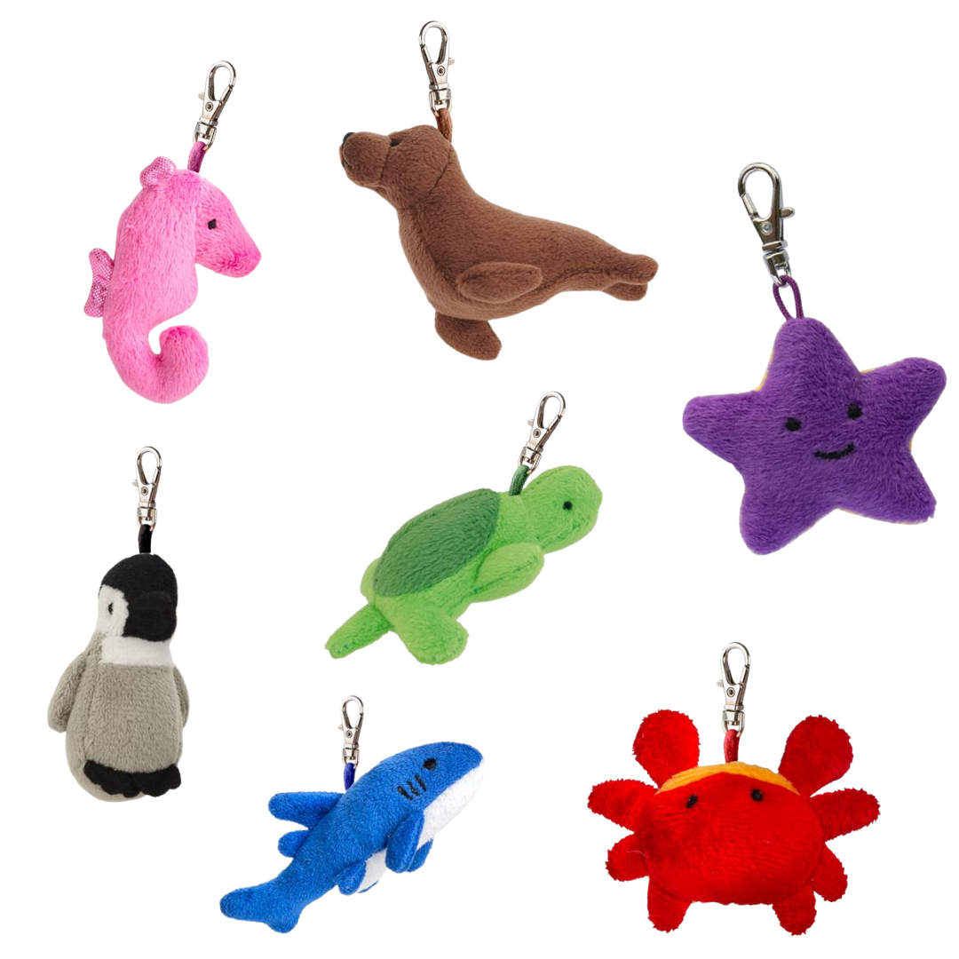 Ocean Soft Keyring Collection