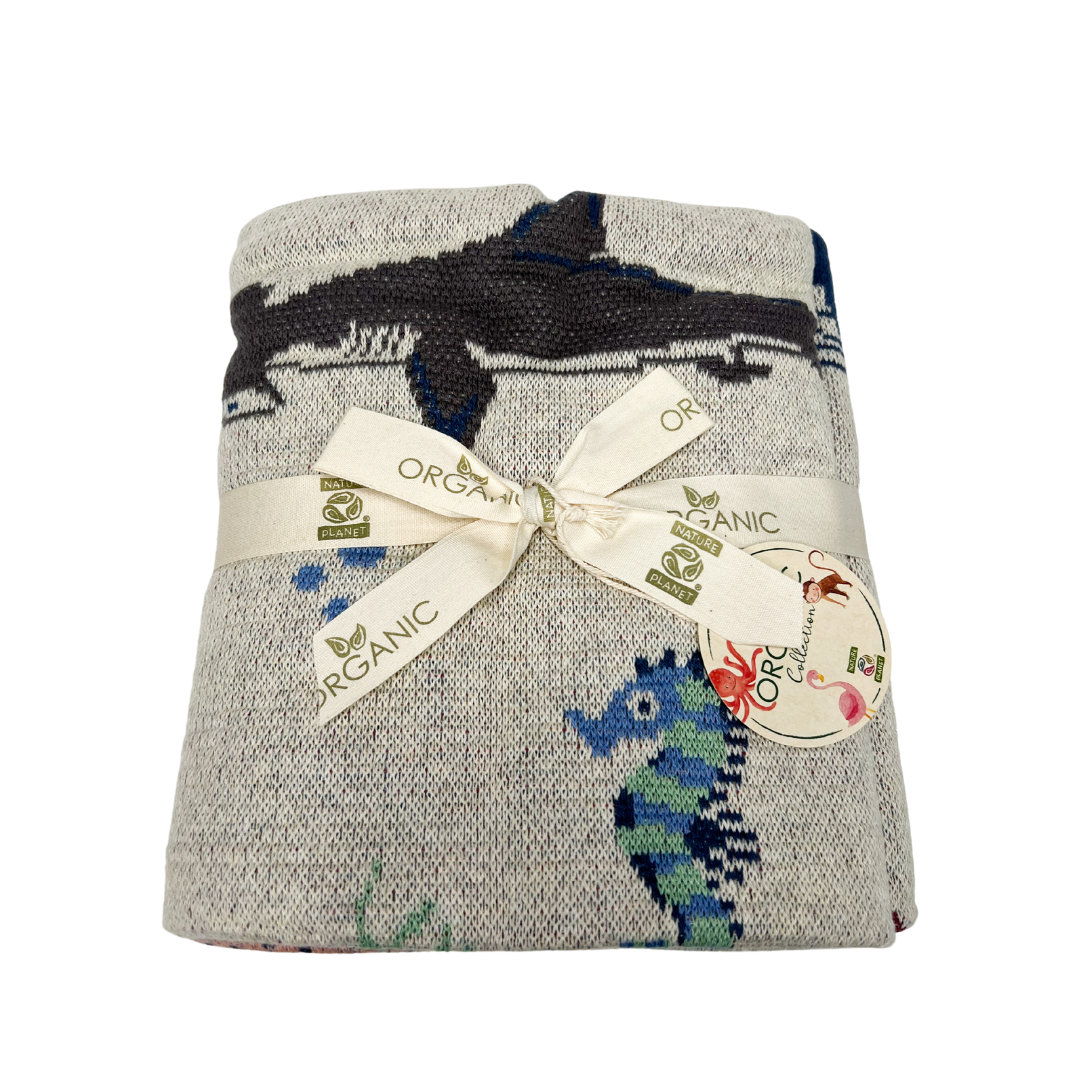 Ocean Organic Throw