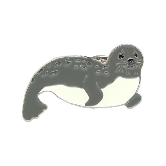 Metal Seal Pin Badge