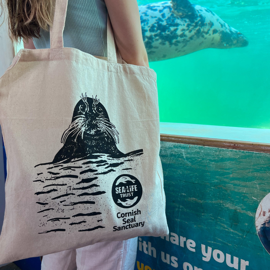 Cornish Seal Sanctuary Tote Bag