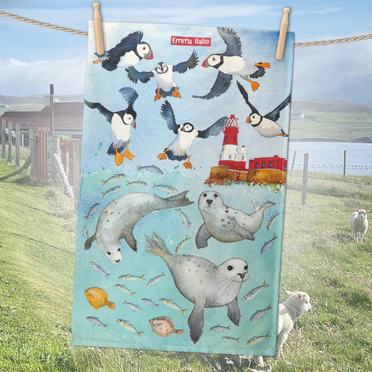 Tea Towel by Emma Ball