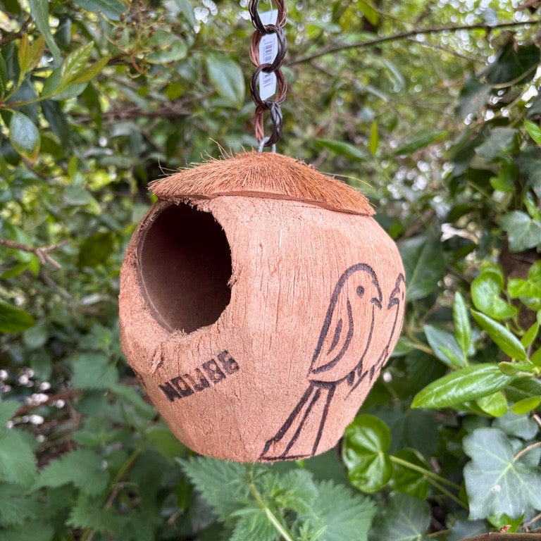 Coconut Bird House