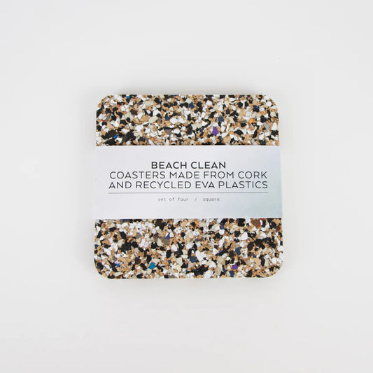 LIGA Beach Clean Coasters x 4