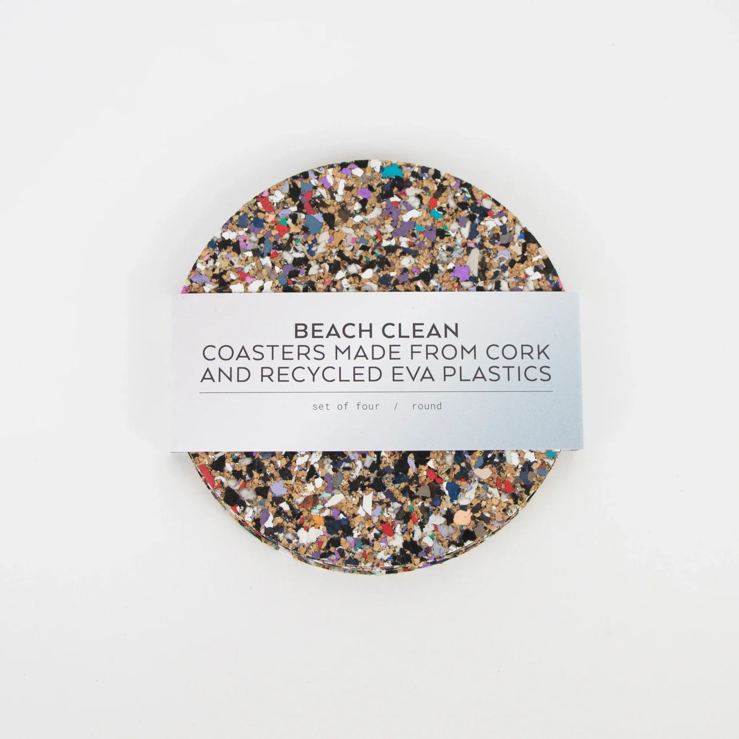 LIGA Beach Clean Coasters Set of 4
