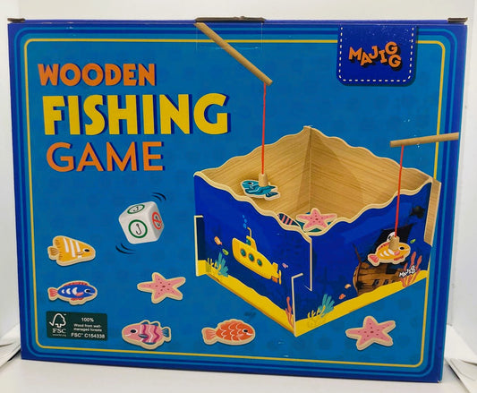 Wooden Fishing Game
