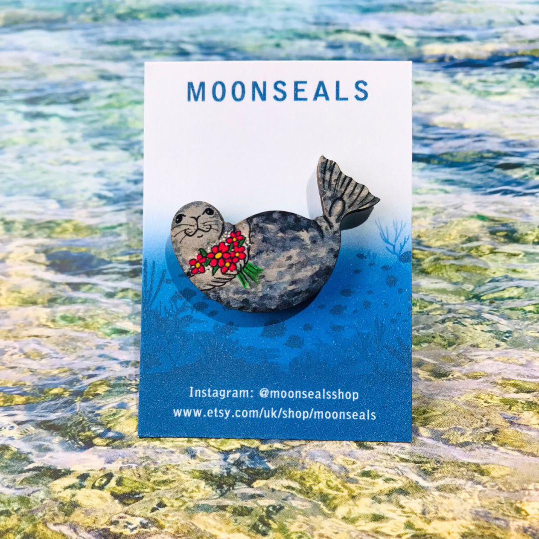 MoonSeals Pin Badge