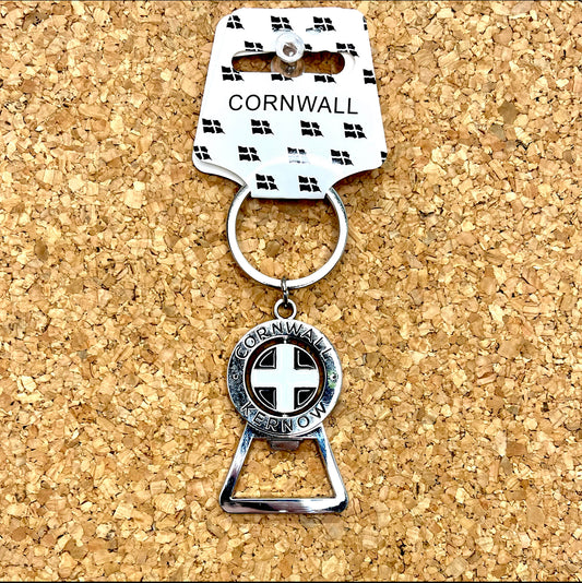 Cornwall Bottle Opener Keyring