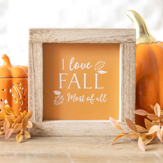 Fall Wooden Frame