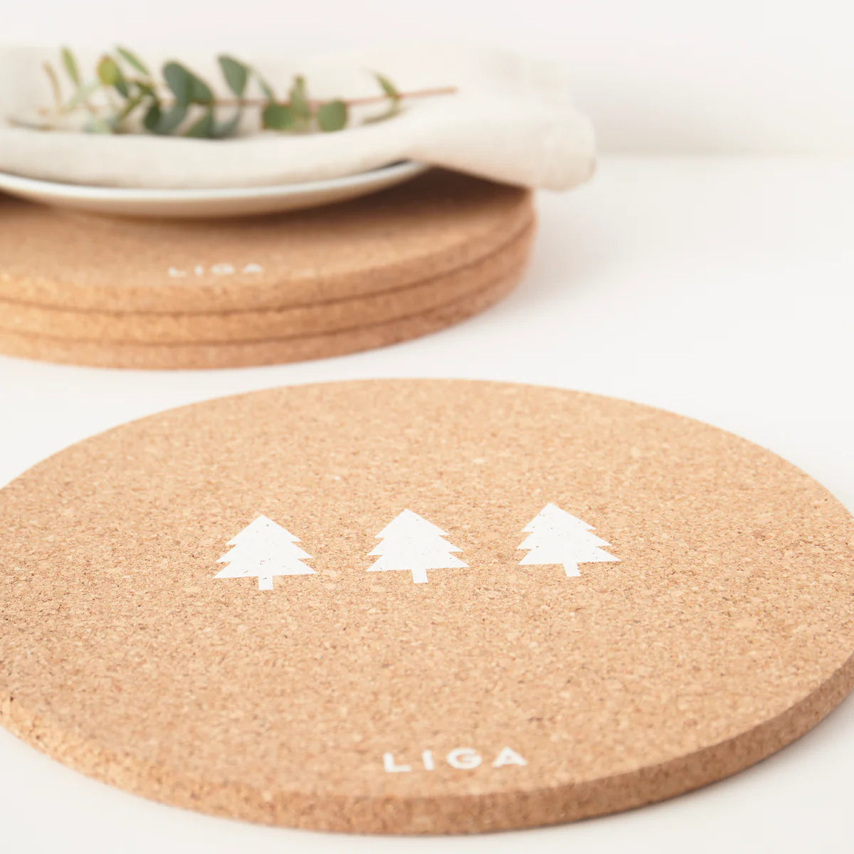 LIGA Tree Placemats Set of 4
