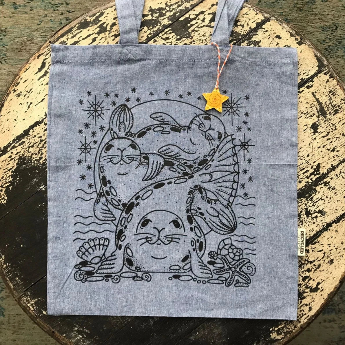 MoonSeals Tote Bag