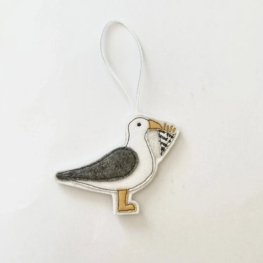 Seagull with Chips Decoration