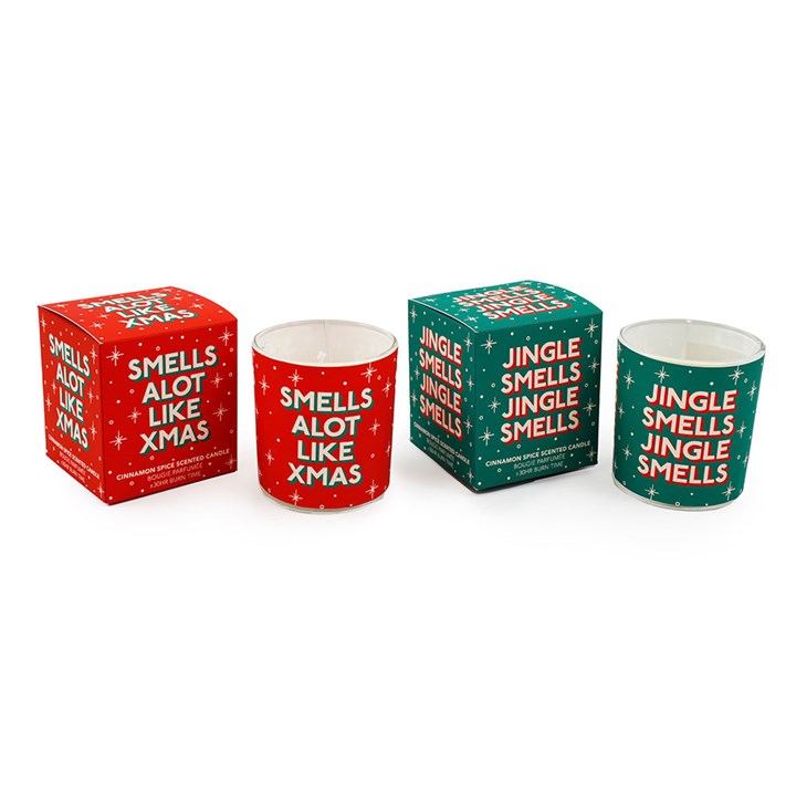 Boxed Christmas Candle